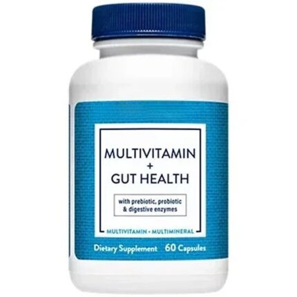 Multivitamin + Gut Health with Prebiotic, Probiotic & Digestive Enzymes (60 Capsules)