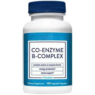 Co-Enzyme B-Complex - Supports Stress & Energy Production (100 Capsules)