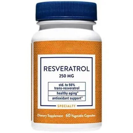 Resveratrol – Antioxidant & Healthy Aging Support – 250 MG (60 Capsules)