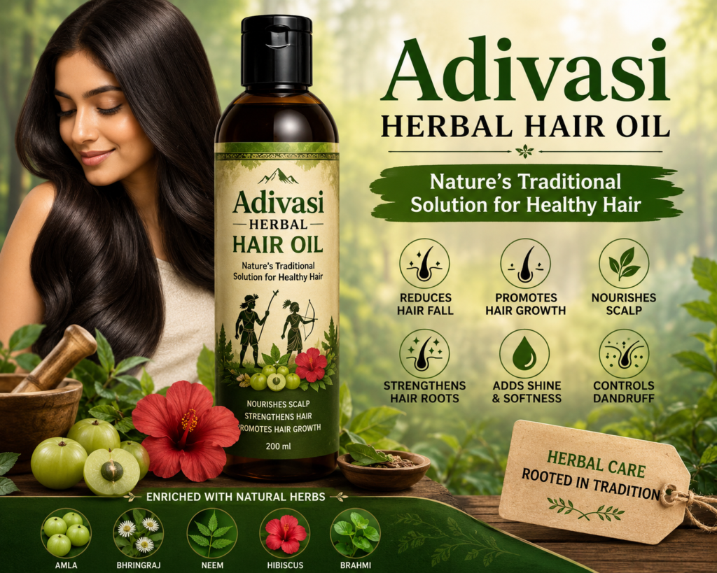 Adivasi hair oil