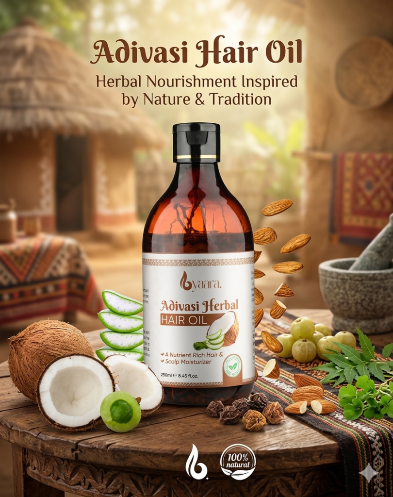 Adivasi Hair Oil – Nature’s Herbal Secret for Strong, Healthy & Beautiful Hair